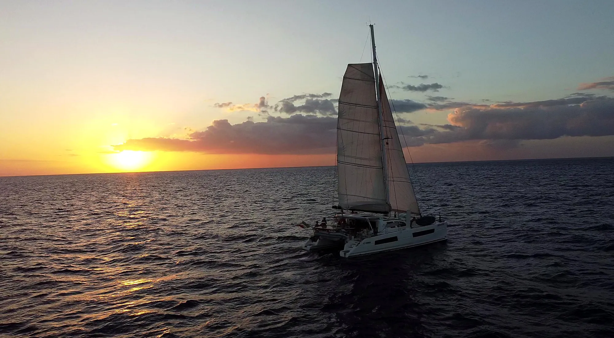 A sail toward what truly matters.