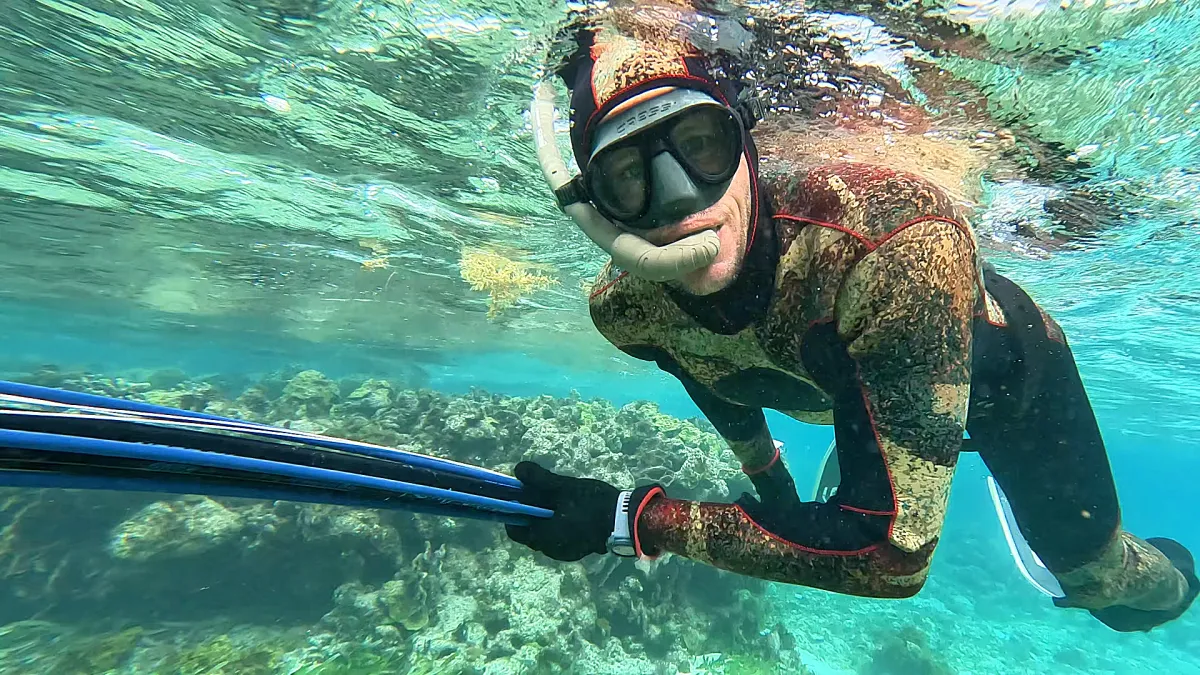 Spearfishing aboard Ikigai: The Ancient Art of Sustainable and Communal Fishing
